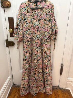 DECJUBA Floral Maxi Dress